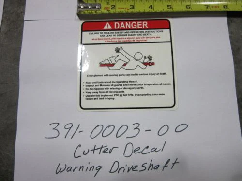 Bad Boy Implements 391-0003-00